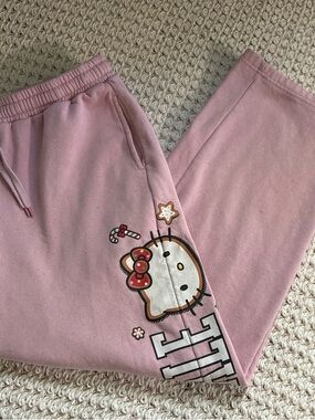 Aeropostale Pink Hello Kitty Lounge Sweatpants